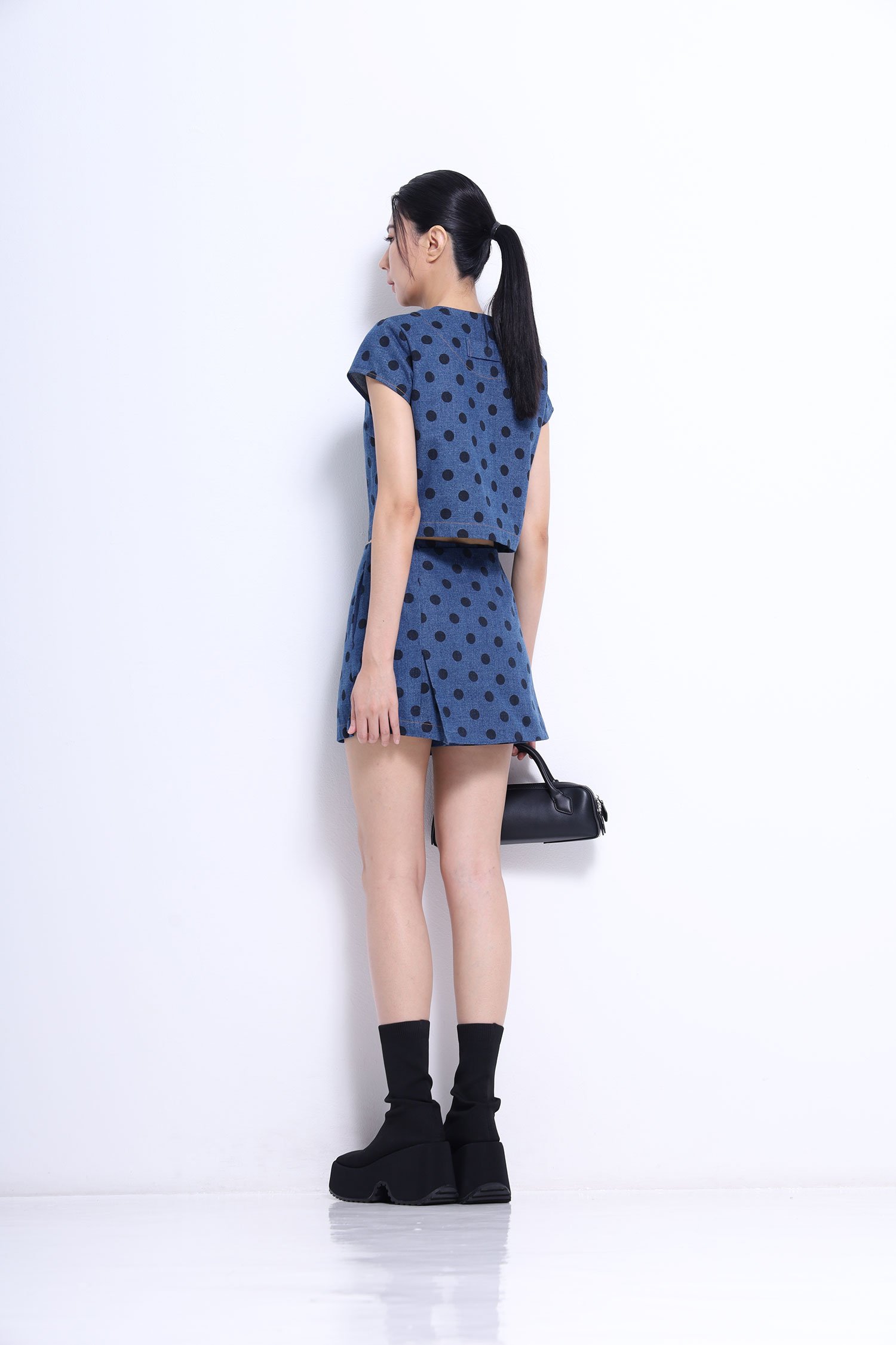 Cropped Button-Up Jacket - Image 14