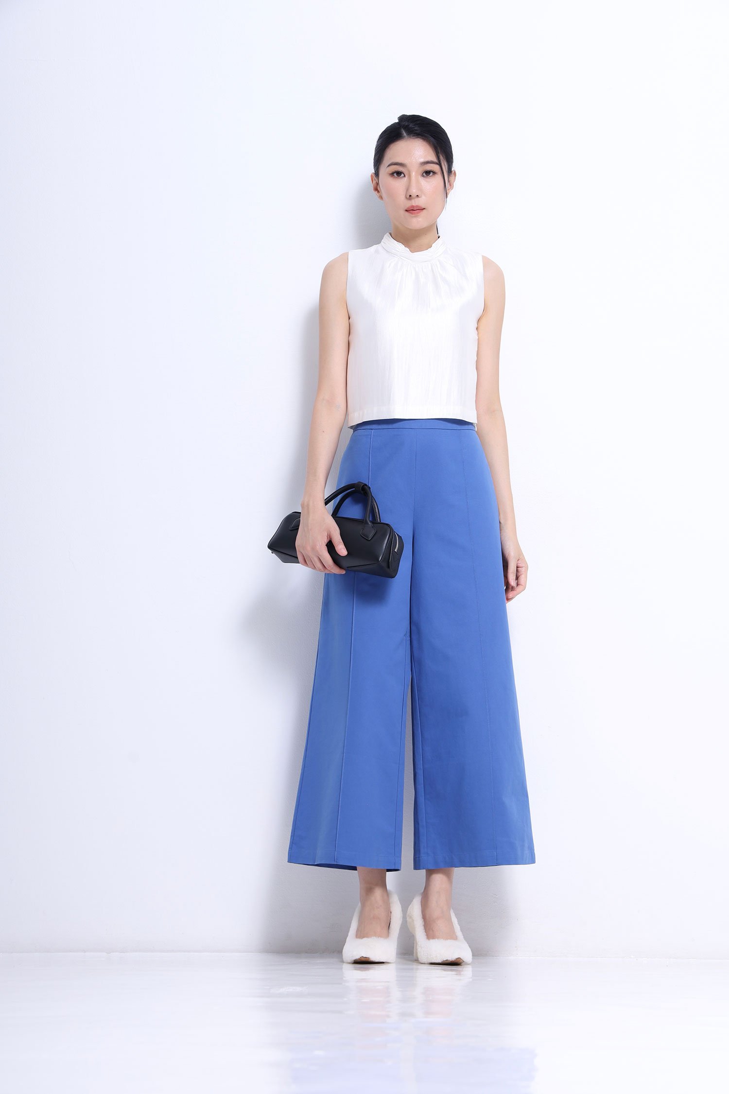 Wide-Leg Tailored Trousers - Image 6