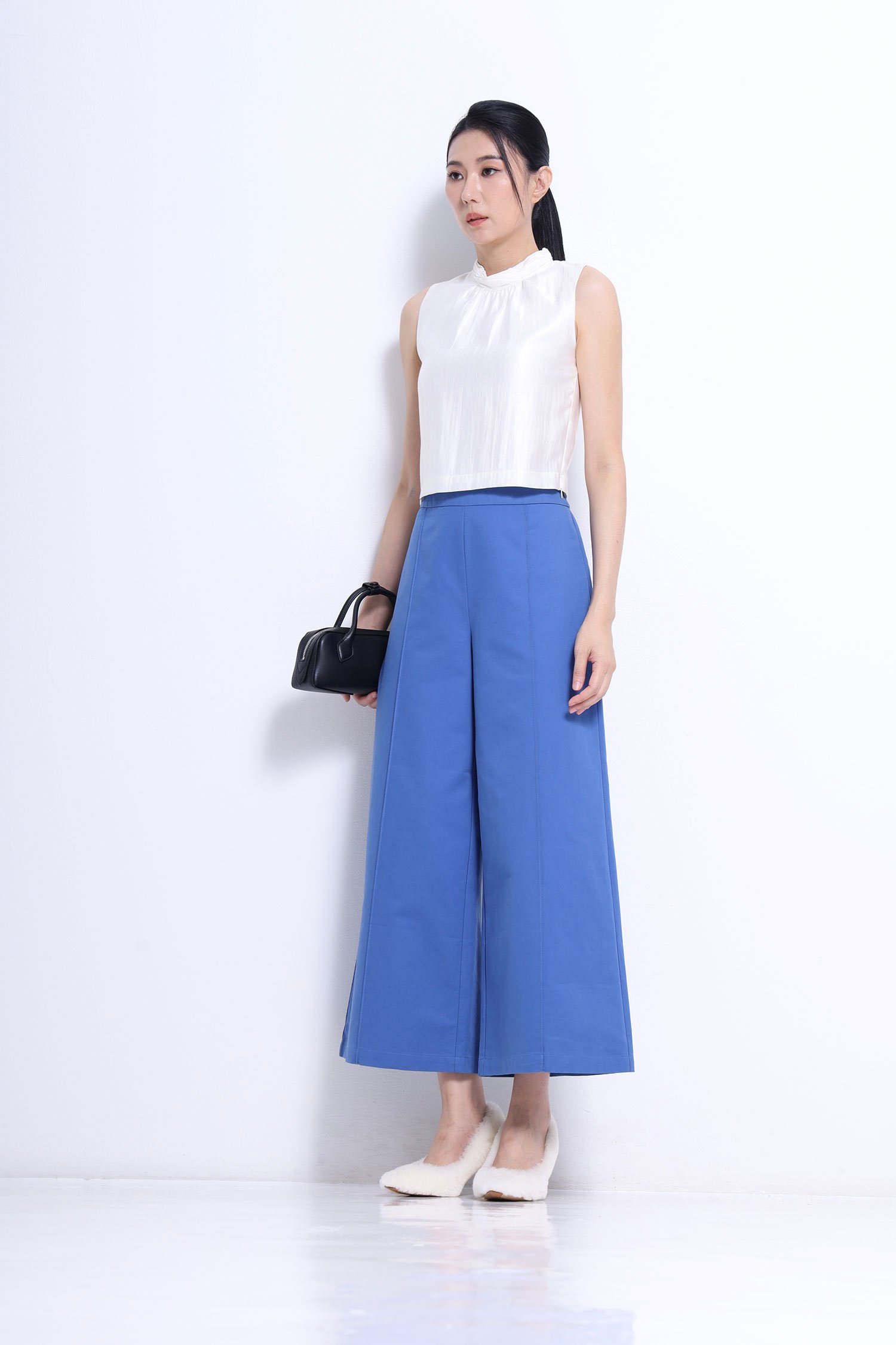 Wide-Leg Tailored Trousers - Image 9