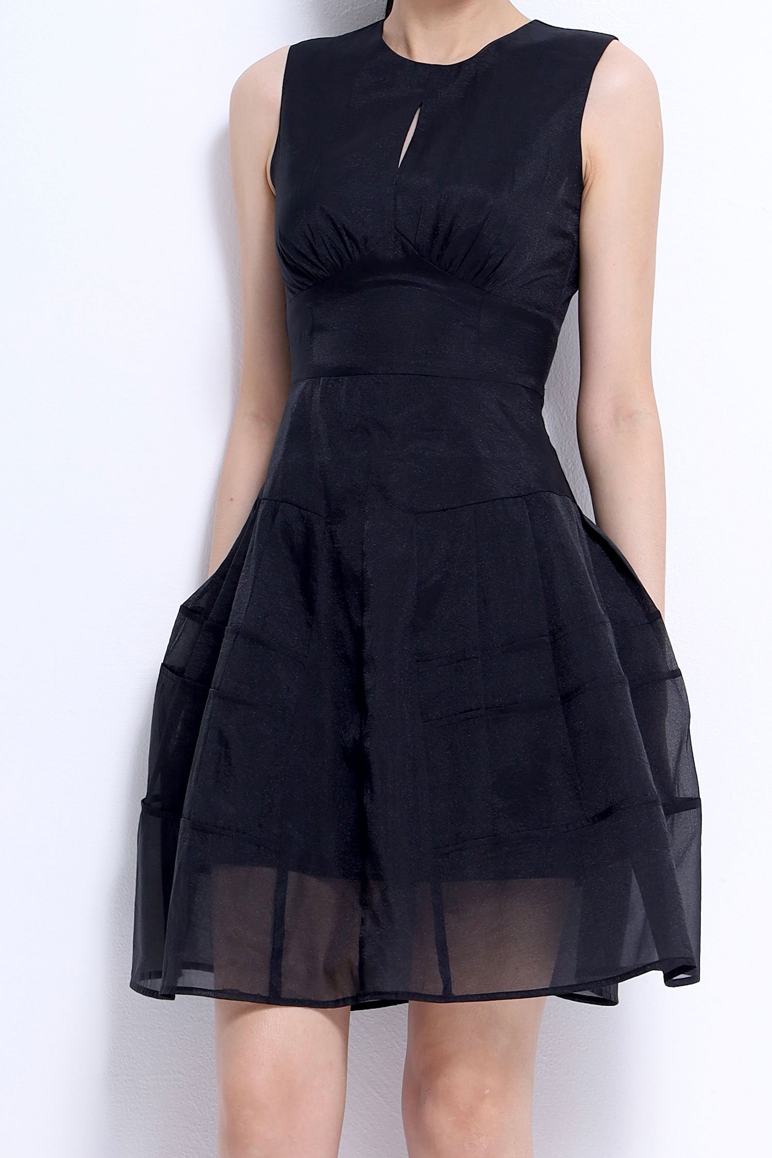 Panelled Mini Dress - Image 15