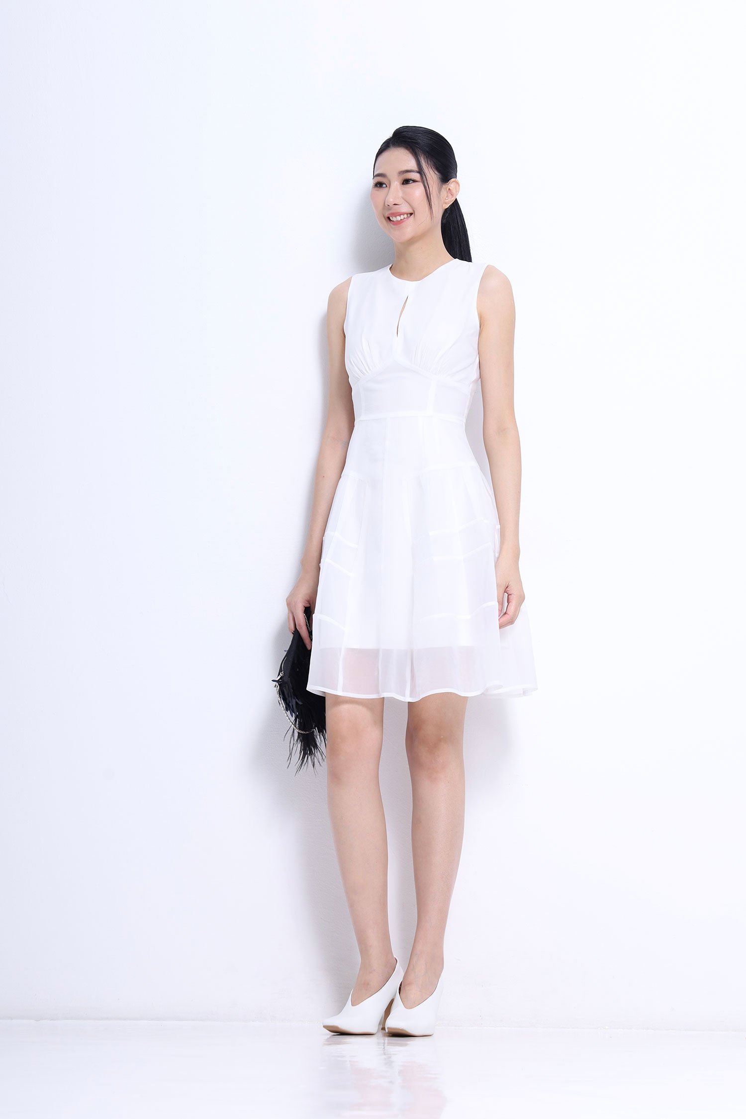 Panelled Mini Dress