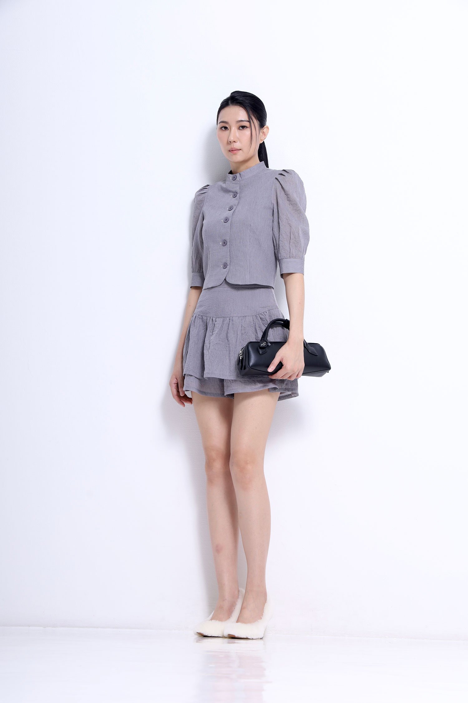 Puff-Sleeve Jacket - Image 13