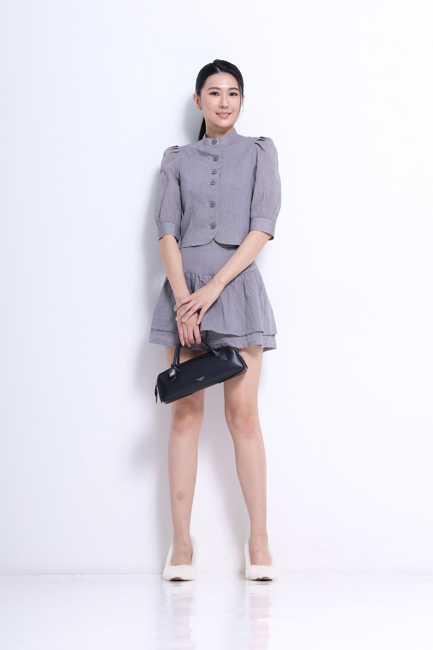 Puff-Sleeve Jacket - Image 12