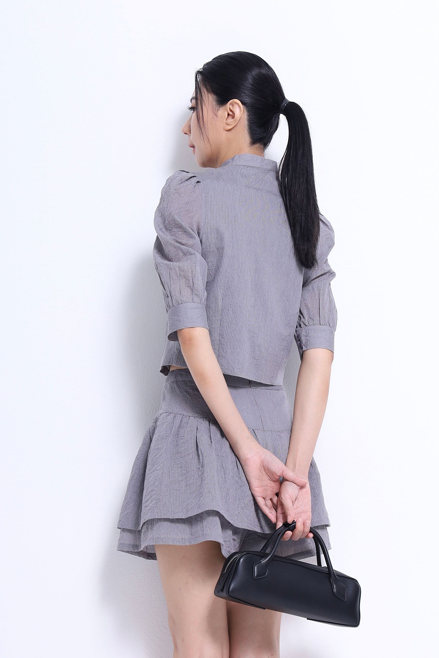 Puff-Sleeve Jacket - Image 14