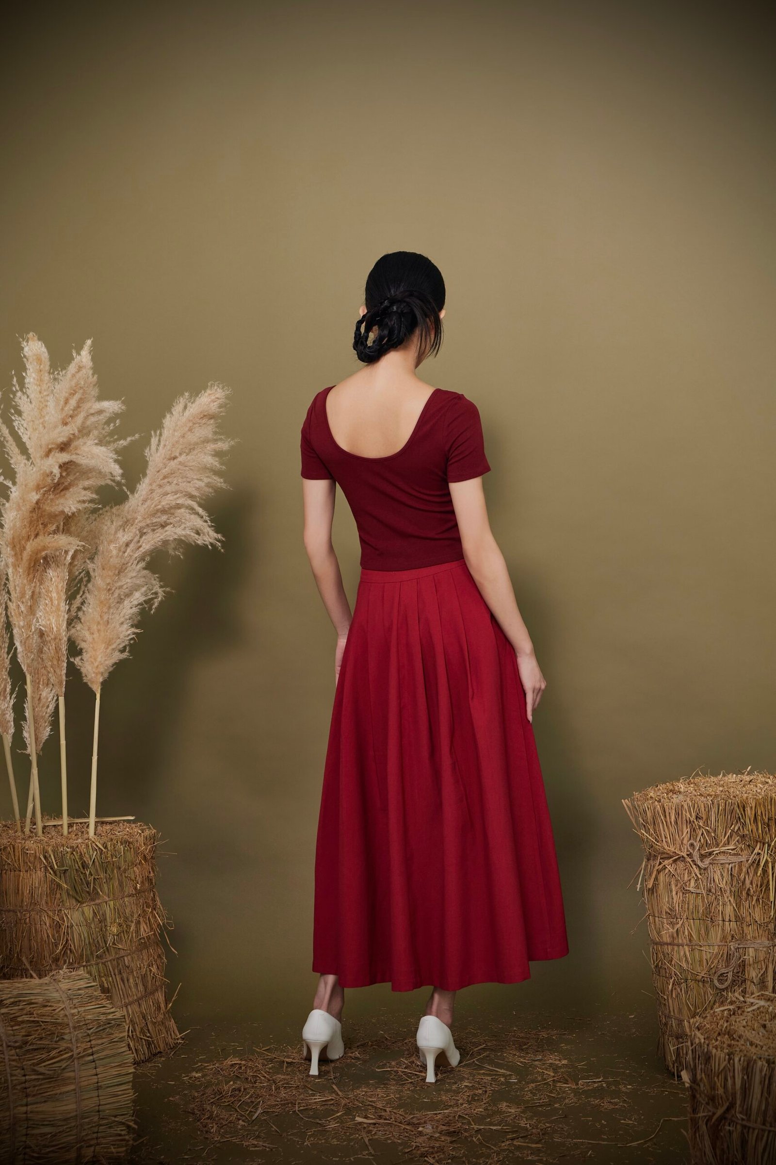 Scoop Neck Fitted Top - Image 3